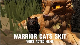 Fireheart’s Fear Of Bramblekit  WARRIOR CATS Skit  VOICE ACTED [upl. by Enohpets]