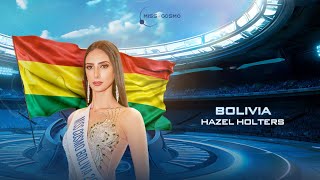 HAZEL HOLTERS  INTRODUCTION VIDEO  MISS COSMO BOLIVIA 2024 [upl. by Rehportsirhc446]