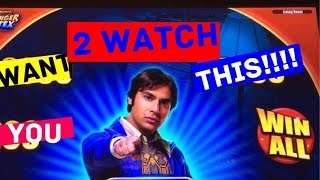 BIG WIN BONUS6 MAX BET Big Bang Theory Slot Machine [upl. by Neroled]