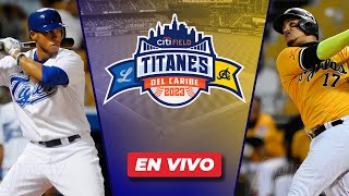 EN VIVO Tigres del Licey vs Aguilas Cibaeñas  TITANES DEL CARIBE  Desde el Citi Field  Juego 3 [upl. by Rialc]