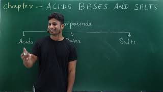 Acids Bases And Salts  Lec  01  Chemistry  Class 10th CBSE  Detail Explanation with Notes [upl. by Tacye]