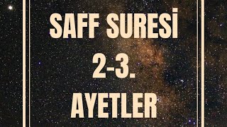 Saff Suresi 23 Ayetler Yasser AdDosari [upl. by Lednem]