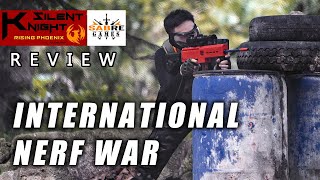 Silent knight II 2024 An International Nerf War Review [upl. by Ilsel]