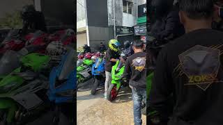 35 Motor ZX25R di Kalimantan Selatan [upl. by Atiekal]