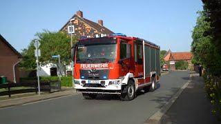 Löschbezirksübung Alarmfahrt der OF Remlingen und Semmenstedt zur Löschbezirksübung in Biewende [upl. by Burnley]