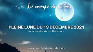 Pleine lune du 19 Décembre 2021 [upl. by Erida]