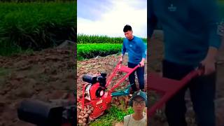 Portable soil tiller machine agriculture farming machine [upl. by Findley319]