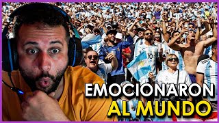 Asi EMOCIONÓ La HINCHADA ARGENTINA Al MUNDO [upl. by Alina372]