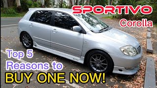 Why I love the Corolla Sportivo  Top 5 [upl. by Leggat]