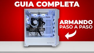 Como armar PC GAMER de 20000 PASO A PASO que COMPONENTES elegir y PRUEBAS en juegos [upl. by Dorise]