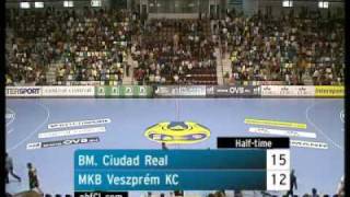 Highlights BM Ciudad Real  MKB Veszprem [upl. by Ignatzia396]