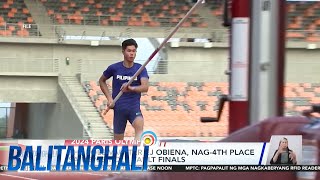 EJ Obiena nag4th place sa Mens Pole Vault Finals  Balitanghali [upl. by Churchill]