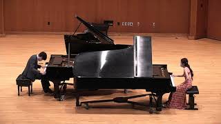 Piano Concerto in D Minor for Two Pianos and Orchestra by Francis Poulenc  Mimi Zhang amp David Mach [upl. by Jesher]