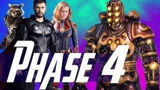 How Thor amp Captain Marvel Set Up MCU Phase 4 amp The Villain of Guardians of the Galaxy 3 [upl. by Ecneitap]