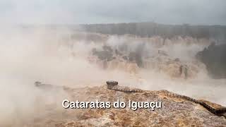 Cataratas do Iguaçu a maior cheia dos últimos anos [upl. by Oidacra215]