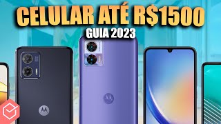 Qual MELHOR CELULAR CUSTO BENEFÍCIO até R1500 para FINAL DO ANO e 2024  5 OPÇÕES boas e baratas [upl. by Lemert]