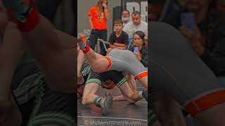 Relentless offense earns Ethan Poling of Indiana a wellearned takedown [upl. by Eicirtap]