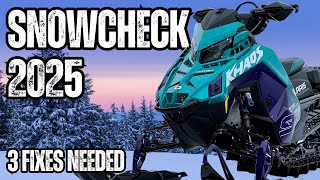 2025 Polaris SnowCheck \\ 3 Improvements Needed [upl. by Liberati]