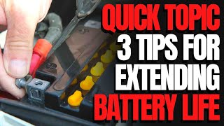 3 Tips For Extending Battery Life WCJ Quick Topic [upl. by Morita]