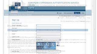 How to register on ECAS and access your report [upl. by Alram]