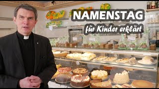 Namenstag und Heilige Patrone für Kinder und Familien erklärt [upl. by Ahsiuqram403]