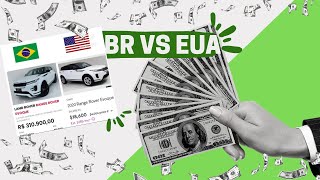 Qual é a diferença de preço entre carros nos EUA e no Brasil Descubra agora [upl. by Ebonee26]