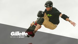 Tony Hawk on performing the first 900  Gillette World Sport [upl. by Eimoan]