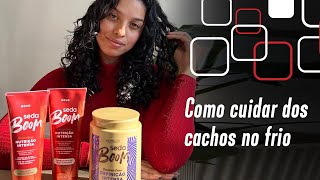 Como cuidar do cabelo cacheado no frio [upl. by Evyn]