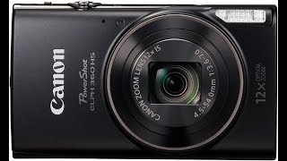 Discover the Canon PowerShot ELPH 360 Your Perfect Travel Companion [upl. by Nereil391]