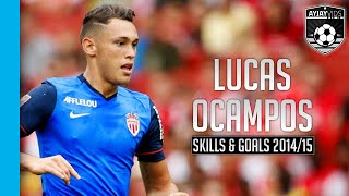 Lucas Ocampos Skills amp Goals HD  20142015 [upl. by Rector117]