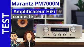 Marantz PM7000N  un ampli puissant et connecté avec streamer intégré [upl. by Hirschfeld]