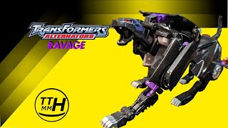 Transformers Alternators Ravage review stop motion [upl. by Voorhis844]