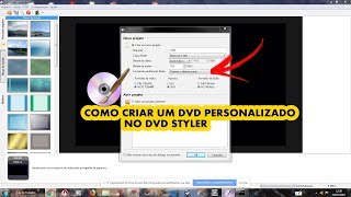 COMO CRIAR UM DVD NO DVD STYLER [upl. by Yvette825]