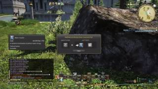 FFXIV Patch 33 New Gathering Items lightkissed aethersand meteorite amp crystallyzed sap [upl. by Euqinna]