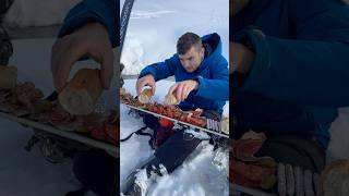 IT’S SKI SEASON BABY Here’s what I got up to in a day on my boys trip😋 skiing raclette burrito [upl. by Dlnaod]