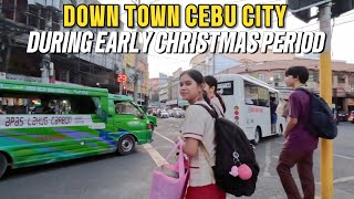 Christmas season Philippines Downton cebu city bustling and vibrant during festive season [upl. by Gristede]