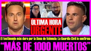 URGENTEquotMÁS DE 1000 MUERTOSquot EL TESTIMONIO QUE LO DEMUESTRA IKER JIMÉNEZ TIENE RAZON ÁNGEL GAITÁN [upl. by Raama]