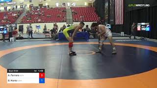 2018 Marine Corps US OpenSenior Mens Freestyle 97 Rnd Of 16  Anthony Ferraro SOTA Vs Ben Hon [upl. by Valerle]