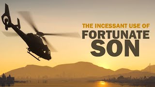 The incessant use of quotFortunate Sonquot  GTA 5 Cinematic [upl. by Baron561]