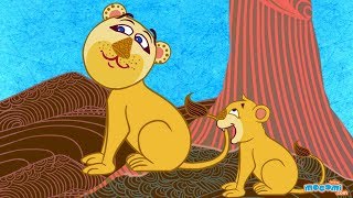 The Lion Cub  Panchatantra Stories in English for Kids  Educational Videos by Mocomi [upl. by Therine]