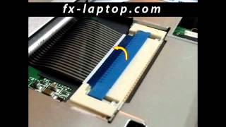 Disassembly Dell Inspiron 1420 or Vostro 1400  replacement clean keyboard screen [upl. by Atiluap195]