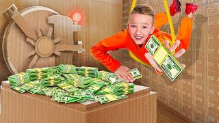 CARDBOARD BANK Challenge [upl. by Leveroni739]