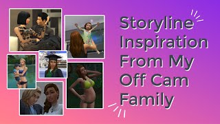 Sims 4 Storyline Inspiration My Off Cam Family [upl. by Marko146]