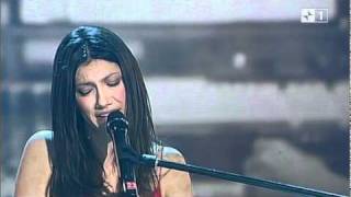 Elisa  Forgiveness  Live Acoustic Domenica In [upl. by Zipah]