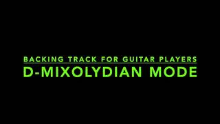 D Mixolydian Mode Guitar Backing Track Jam Practice for Guitar Funk [upl. by Bourgeois773]