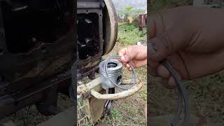 Piston Ring Lagana Sikhe  Dragon Shakti Power Tiller  Piston Ring Installation [upl. by Song]