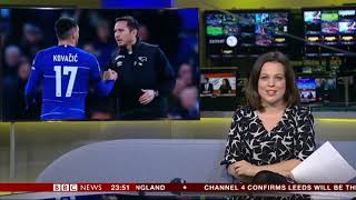 Sarah Mulkerrins BBC News Channel HD Sport November 1st 2018 [upl. by Eoj339]