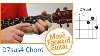 Guitar Chords for Beginners  D7sus4 [upl. by Akeyla]