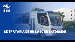 Conductor de bus fue ultimado en Barranquilla [upl. by Janis]