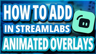 HOW TO MANUALLY ADD ELEMENTS TO STREAMLABS OBS [upl. by Wake]